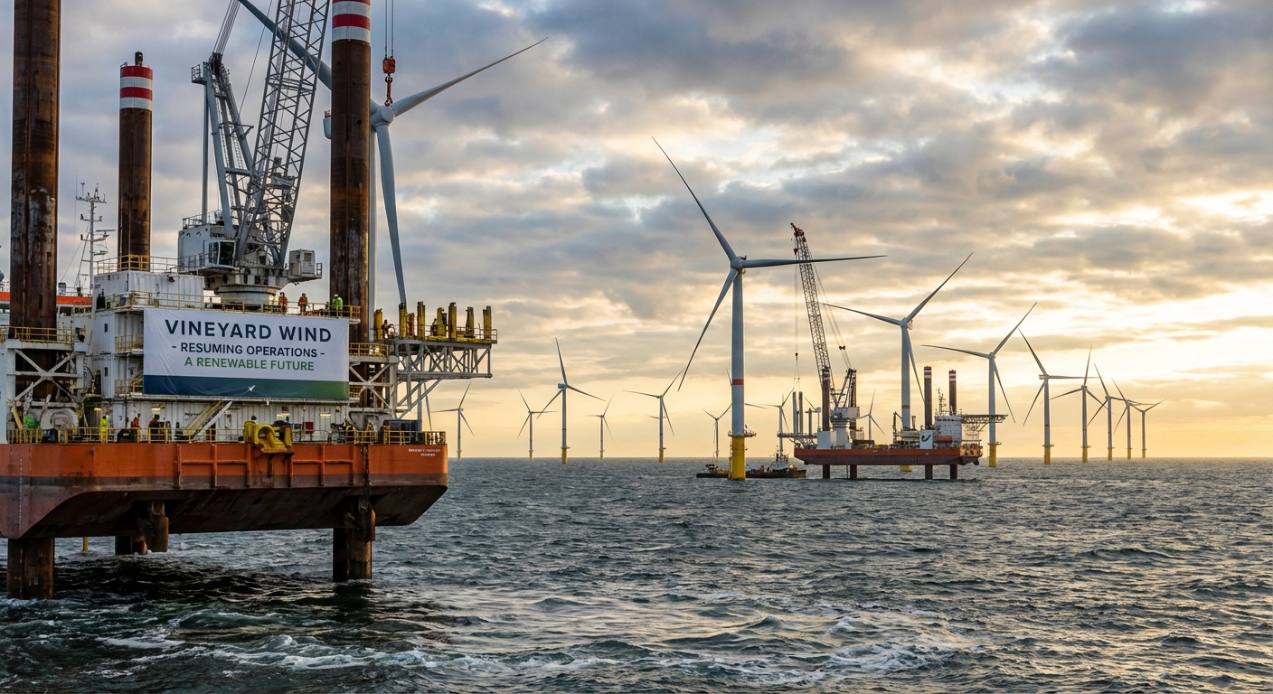 Ventos da Mudança: Justiça Reacende Projeto Eólico Gigante que Trump Paralisou em Martha's Vineyard