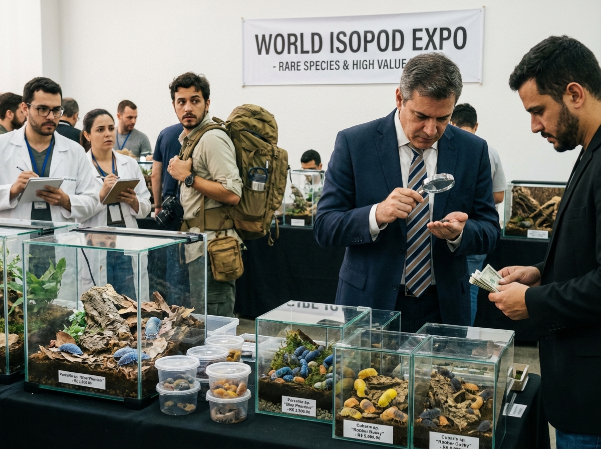 Tatuzinhos-de-Jardim a Preço de Ouro: Comércio Online Atrai Caçadores e Ameaça Espécies