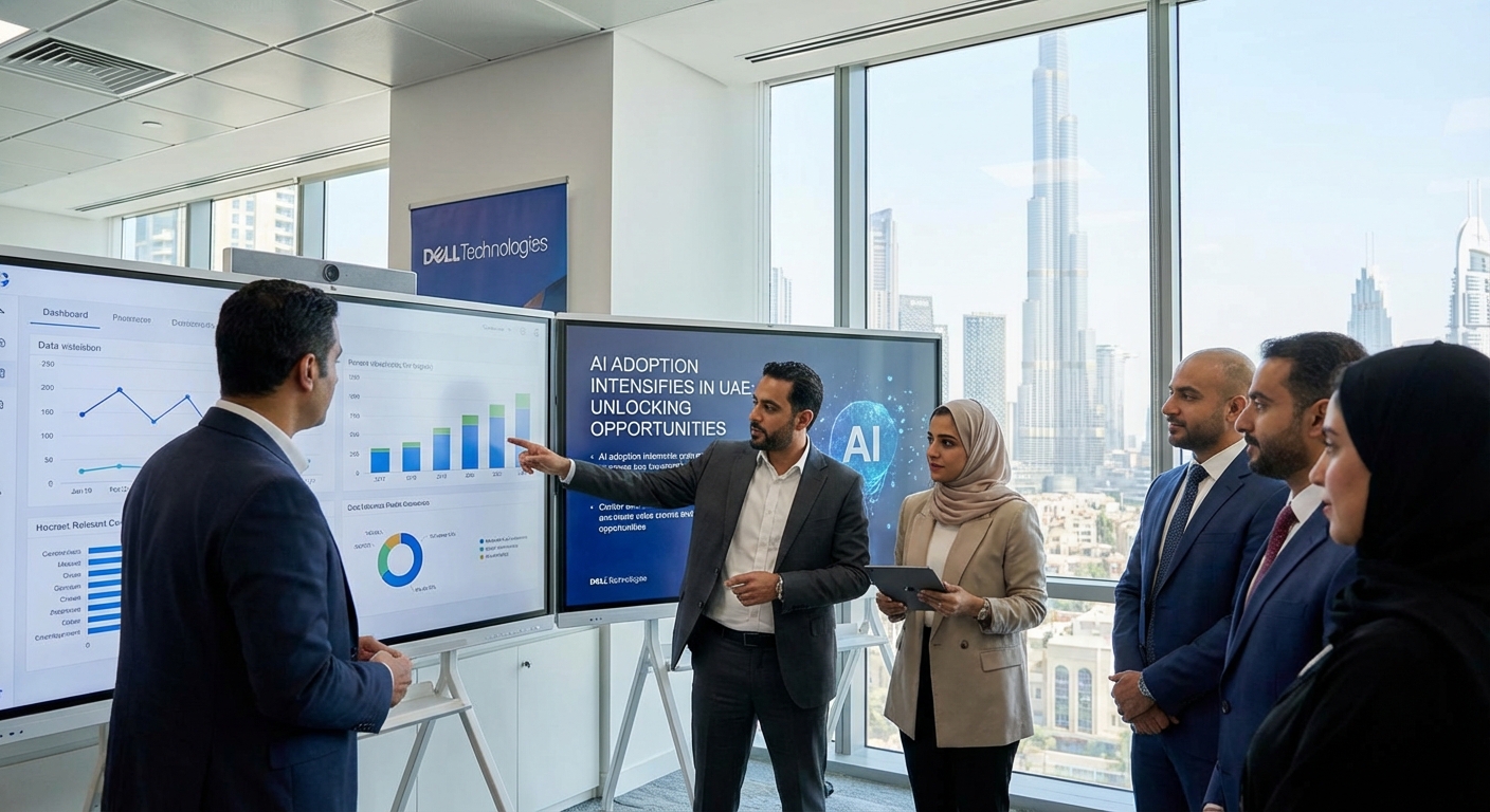 Impulso da IA nos Emirados Árabes Unidos: Pesquisa da Dell Revela Oportunidades em Escala e Competências