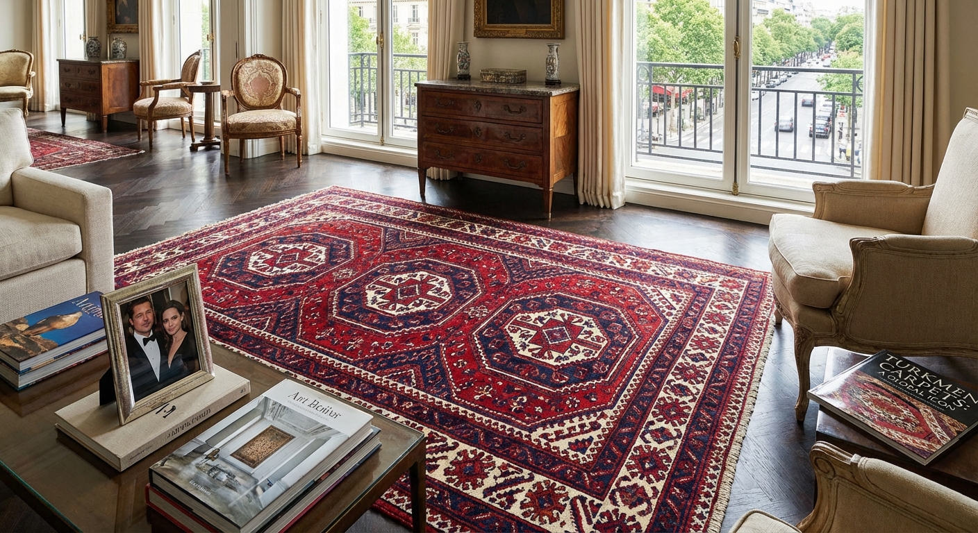 Tapetes do Turcomenistão: A Trama Silenciosa que Veste Hollywood e Lares de Estrelas