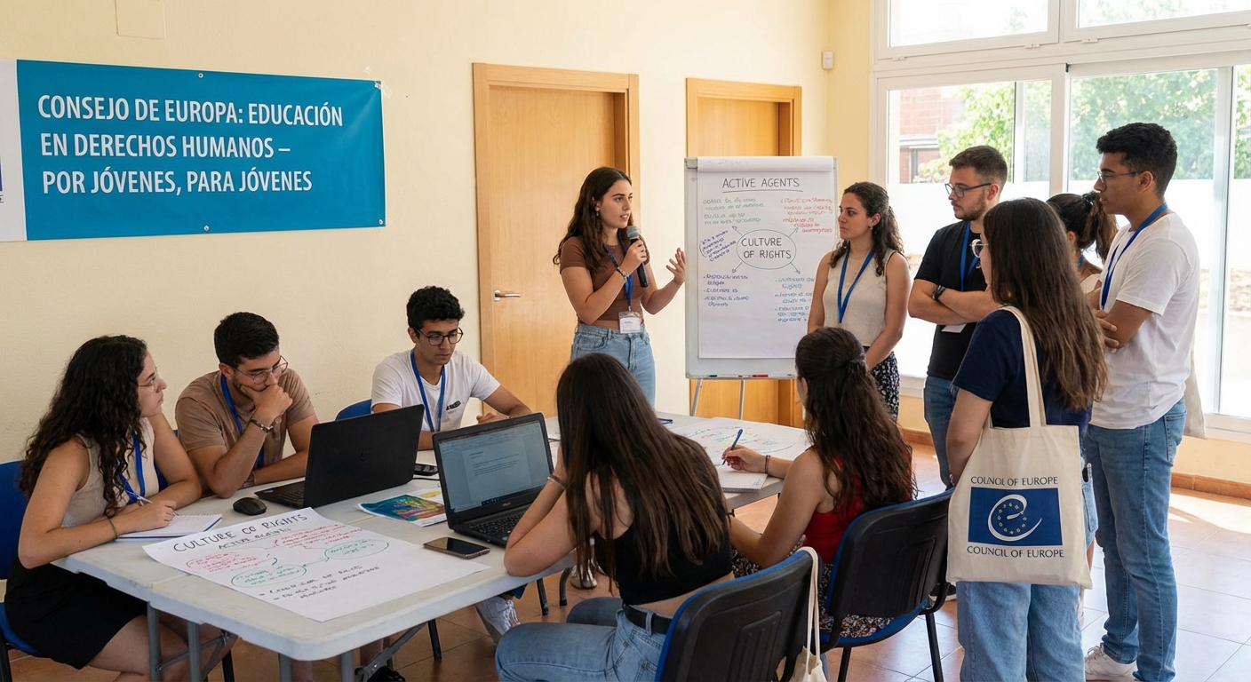 Juventude como protagonista: Conselho da Europa redefine a educação em Direitos Humanos