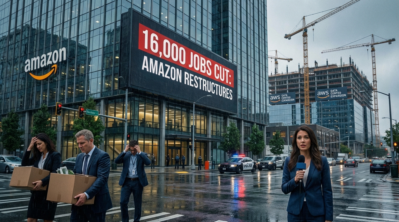 O Paradoxo da Amazon: Cortes Massivos de Empregos Impulsionam Aposta na Inteligência Artificial