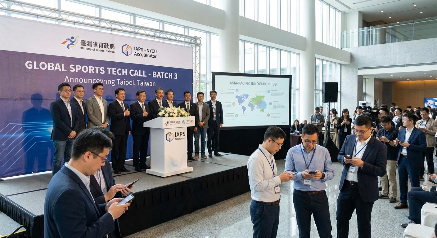 Taiwan Acelera: Chamada Global para 3ª Edição da Aceleradora ASPN Impulsiona Ecossistema de Tecnologia Esportiva